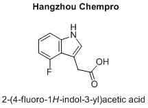 2-(4-fluoro-1H-indol-3-yl)acetic acid