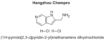 (1H-pyrrolo[2,3-c]pyridin-2-yl)methanamine dihydrochloride