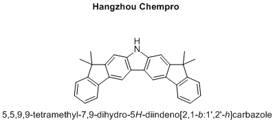5,5,9,9-tetramethyl-7,9-dihydro-5H-diindeno[2,1-b:1',2'-h]carbazole