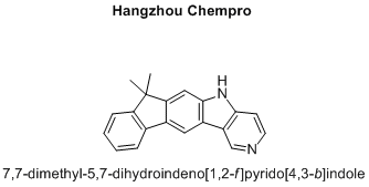 7,7-dimethyl-5,7-dihydroindeno[1,2-f]pyrido[4,3-b]indole