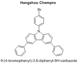 9-(4-bromophenyl)-3,6-diphenyl-9H-carbazole