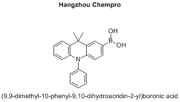 (9,9-dimethyl-10-phenyl-9,10-dihydroacridin-2-yl)boronic acid