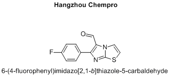 6-(4-fluorophenyl)imidazo[2,1-b]thiazole-5-carbaldehyde