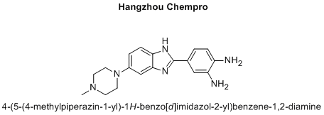 4-(5-(4-methylpiperazin-1-yl)-1H-benzo[d]imidazol-2-yl)benzene-1,2-diamine