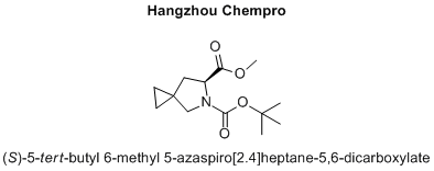 (S)-5-tert-butyl 6-methyl 5-azaspiro[2.4]heptane-5,6-dicarboxylate