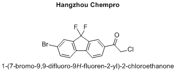 1-(7-bromo-9,9-difluoro-9H-fluoren-2-yl)-2-chloroethanone