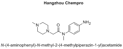 N-(4-aminophenyl)-N-methyl-2-(4-methylpiperazin-1-yl)acetamide