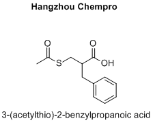 3-(acetylthio)-2-benzylpropanoic acid