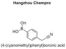 (4-(cyanomethyl)phenyl)boronic acid