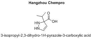 3-isopropyl-2,3-dihydro-1H-pyrazole-3-carboxylic acid