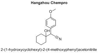 2-(1-hydroxycyclohexyl)-2-(4-methoxyphenyl)acetonitrile