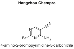 4-amino-2-bromopyrimidine-5-carbonitrile