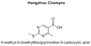 4-methyl-2-(methylthio)pyrimidine-5-carboxylic acid