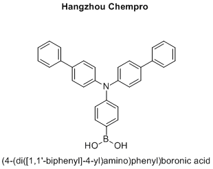 (4-(di([1,1'-biphenyl]-4-yl)amino)phenyl)boronic acid