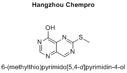 6-(methylthio)pyrimido[5,4-d]pyrimidin-4-ol