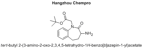 tert-butyl 2-(3-amino-2-oxo-2,3,4,5-tetrahydro-1H-benzo[b]azepin-1-yl)acetate