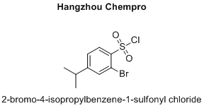 2-bromo-4-isopropylbenzene-1-sulfonyl chloride