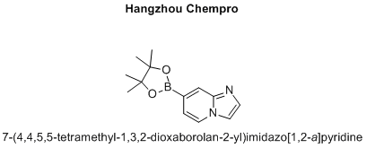 7-(4,4,5,5-tetramethyl-1,3,2-dioxaborolan-2-yl)imidazo[1,2-a]pyridine