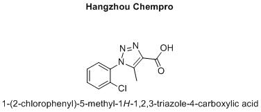 1-(2-chlorophenyl)-5-methyl-1H-1,2,3-triazole-4-carboxylic acid