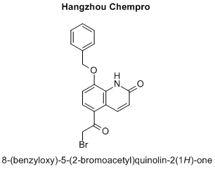 8-(benzyloxy)-5-(2-bromoacetyl)quinolin-2(1H)-one
