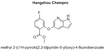 methyl 2-((1H-pyrrolo[2,3-b]pyridin-5-yl)oxy)-4-fluorobenzoate