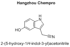 2-(5-hydroxy-1H-indol-3-yl)acetonitrile