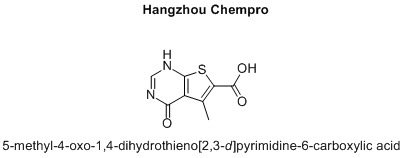5-methyl-4-oxo-1,4-dihydrothieno[2,3-d]pyrimidine-6-carboxylic acid