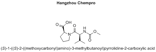 (S)-1-((S)-2-((methoxycarbonyl)amino)-3-methylbutanoyl)pyrrolidine-2-carboxylic acid
