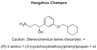 (R)-3-amino-1-(3-(cyclohexylmethoxy)phenyl)propan-1-ol