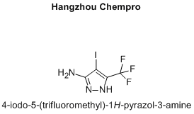 4-iodo-5-(trifluoromethyl)-1H-pyrazol-3-amine