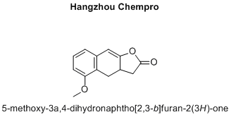 5-methoxy-3a,4-dihydronaphtho[2,3-b]furan-2(3H)-one