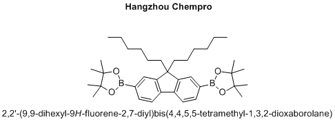2,2'-(9,9-dihexyl-9H-fluorene-2,7-diyl)bis(4,4,5,5-tetramethyl-1,3,2-dioxaborolane)