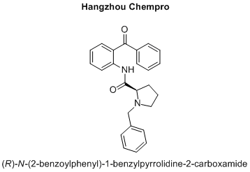 (R)-N-(2-benzoylphenyl)-1-benzylpyrrolidine-2-carboxamide