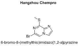 6-bromo-8-(methylthio)imidazo[1,2-a]pyrazine