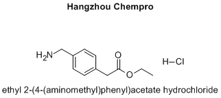 ethyl 2-(4-(aminomethyl)phenyl)acetate hydrochloride