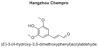 (E)-3-(4-hydroxy-3,5-dimethoxyphenyl)acrylaldehyde