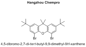 4,5-dibromo-2,7-di-tert-butyl-9,9-dimethyl-9H-xanthene