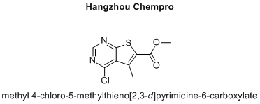 methyl 4-chloro-5-methylthieno[2,3-d]pyrimidine-6-carboxylate