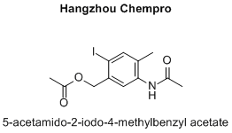 5-acetamido-2-iodo-4-methylbenzyl acetate