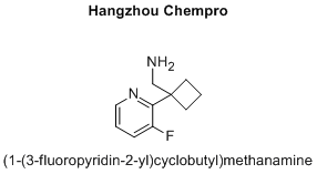 (1-(3-fluoropyridin-2-yl)cyclobutyl)methanamine