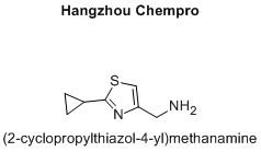 (2-cyclopropylthiazol-4-yl)methanamine