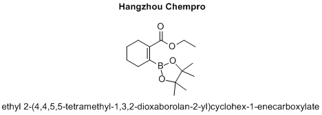 ethyl 2-(4,4,5,5-tetramethyl-1,3,2-dioxaborolan-2-yl)cyclohex-1-enecarboxylate