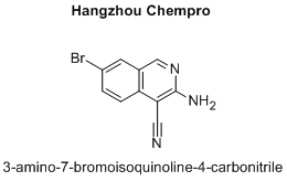 3-amino-7-bromoisoquinoline-4-carbonitrile