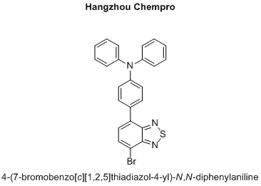 4-(7-bromobenzo[c][1,2,5]thiadiazol-4-yl)-N,N-diphenylaniline