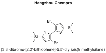 (3,3'-dibromo-[2,2'-bithiophene]-5,5'-diyl)bis(trimethylsilane)
