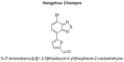 5-(7-bromobenzo[c][1,2,5]thiadiazol-4-yl)thiophene-2-carbaldehyde