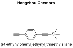 ((4-ethynylphenyl)ethynyl)trimethylsilane