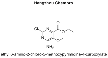 ethyl 6-amino-2-chloro-5-methoxypyrimidine-4-carboxylate