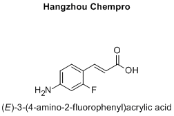 (E)-3-(4-amino-2-fluorophenyl)acrylic acid