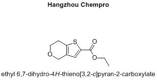 ethyl 6,7-dihydro-4H-thieno[3,2-c]pyran-2-carboxylate